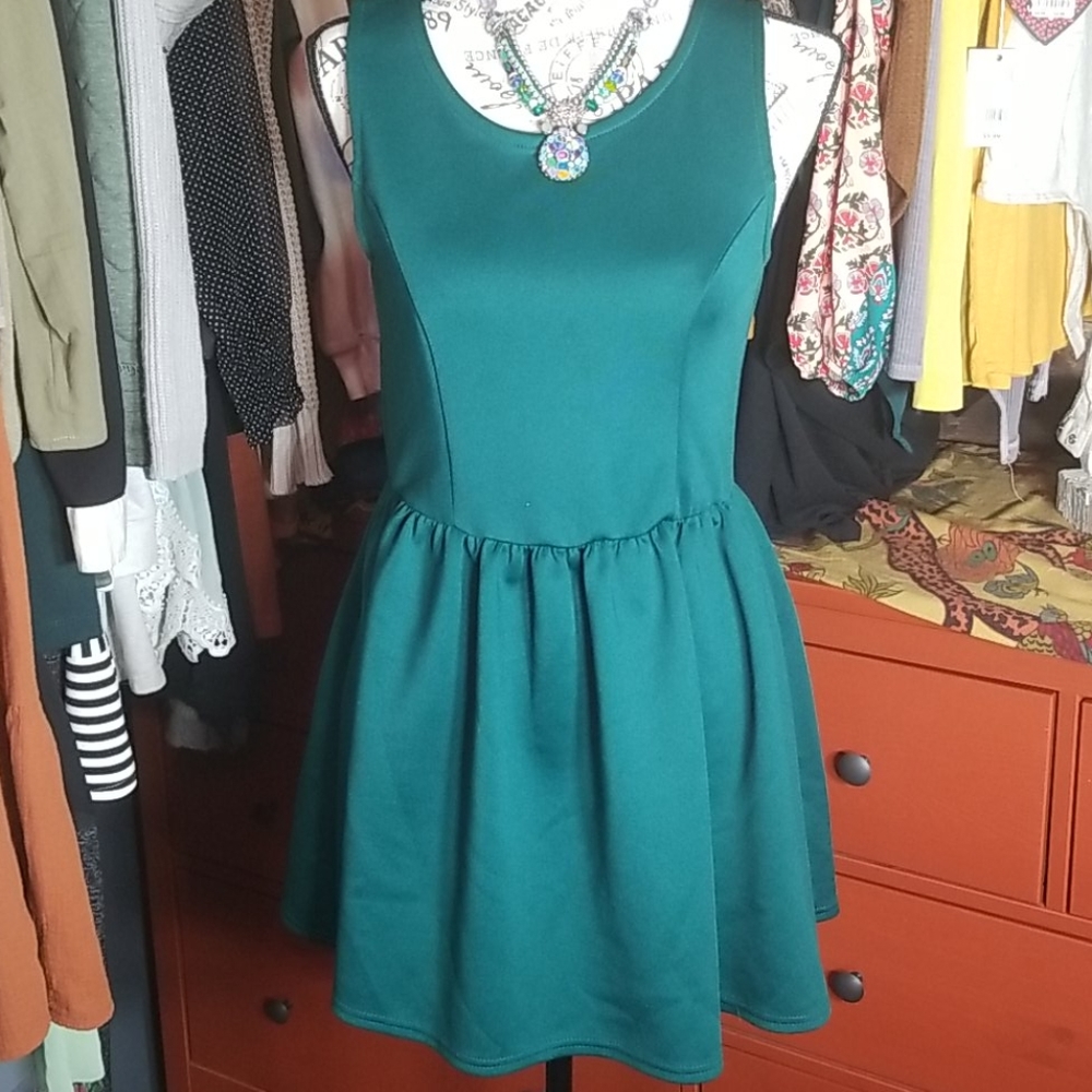 H&M skater fit and flare dress